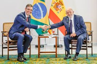 “Pudemos comprovar a afinidade entre nossos governos”, diz Lula sobre visita do presidente da Espanha