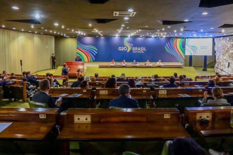 Ministro Wellington Dias apresenta programas brasileiros a participantes do G20