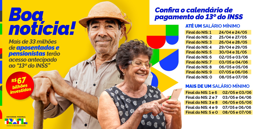 Infográfico 1 - Calendário de Pagamentos / Divulgação / Secom PR