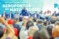 Lula entrega obras de ampliação e modernização de quatro aeroportos em Mato Grosso: “O Brasil é grande”