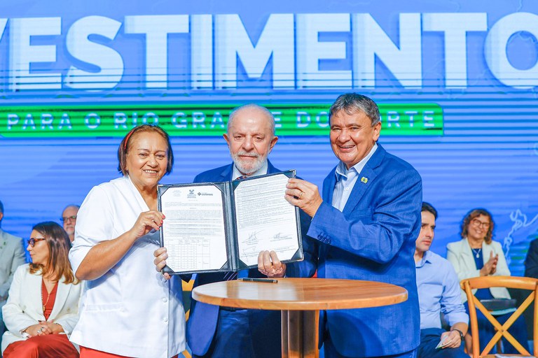 "Quando a gente faz investimento no Nordeste, a gente está fazendo justiça", diz Lula ao anunciar mais de R$ 600 milhões para o Rio Grande do Norte