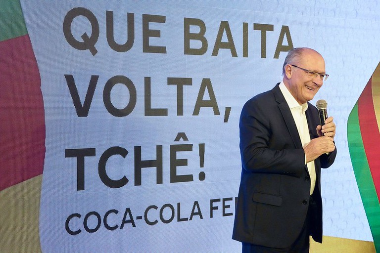Alckmin em reinauguração de fábrica no RS: “Reconstrução está sendo maior que a destruição”