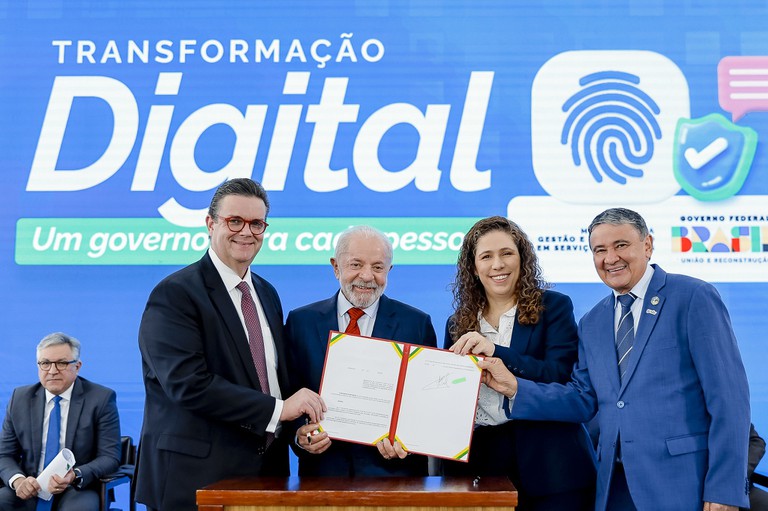 Presidente Lula no evento "Transformação digital: um governo para cada pessoa"