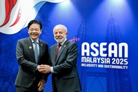 Encontro de Lula com o primeiro-ministro de Singapura, Lawrence Wong