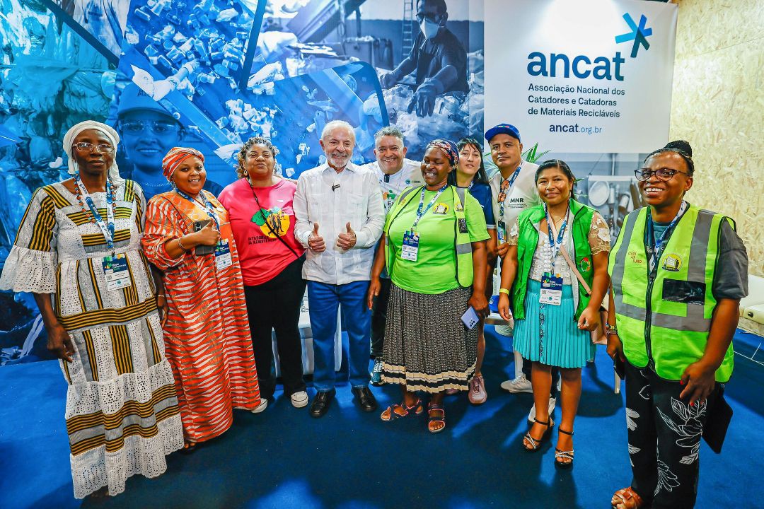 Encontro reforça atuação histórica do Governo do Brasil junto aos catadores de materiais recicláveis e amplia conjunto de iniciativas de economia circular, inclusão socioprodutiva, em articulação com políticas públicas