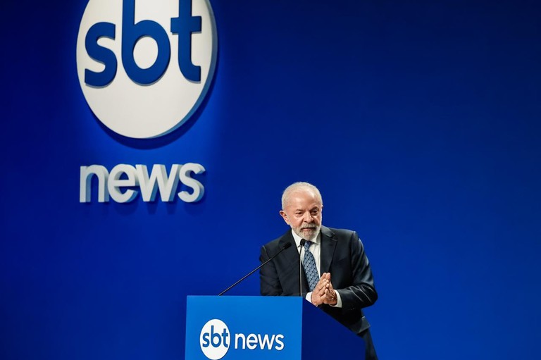 Presidente Lula destaca o papel do jornalismo na sociedade durante o lançamento do canal SBT News