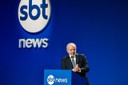 Presidente Lula destaca o papel do jornalismo na sociedade durante o lançamento do canal SBT News