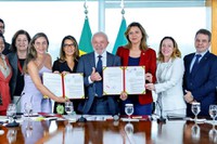 Presidente Lula sanciona conjunto de medidas que ampliam proteção às mulheres e modernizam enfrentamento à violência de gênero