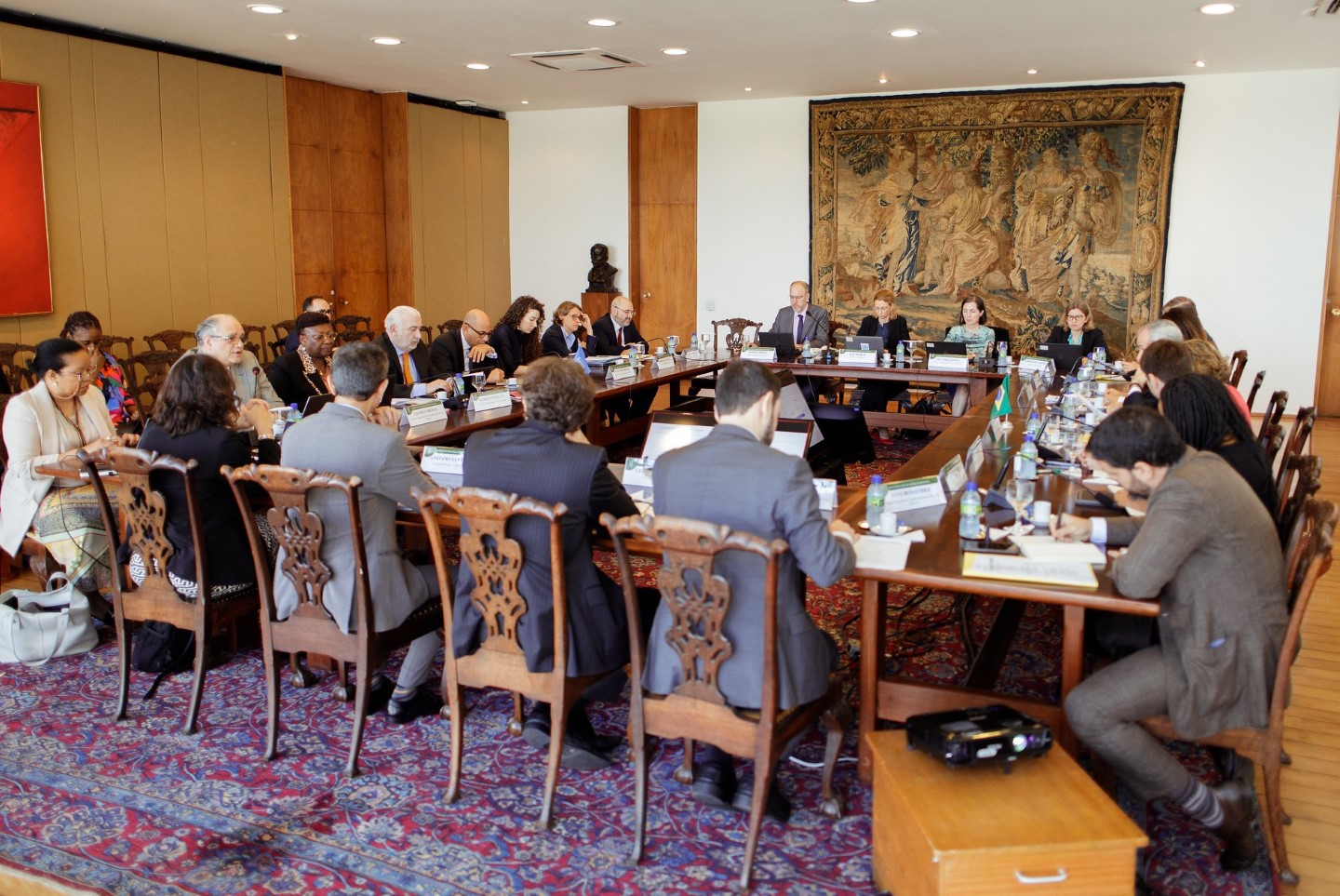 Discussão sobre a construção de uma agenda climática