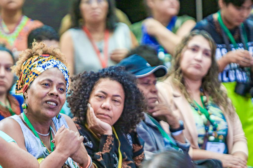 Público prestigia um dos painéis dos Diálogos Amazônicos, em Belém (PA). Foto: Audiovisual / PR