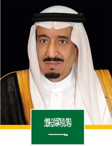 Foto do Presidente e Bandeira do País