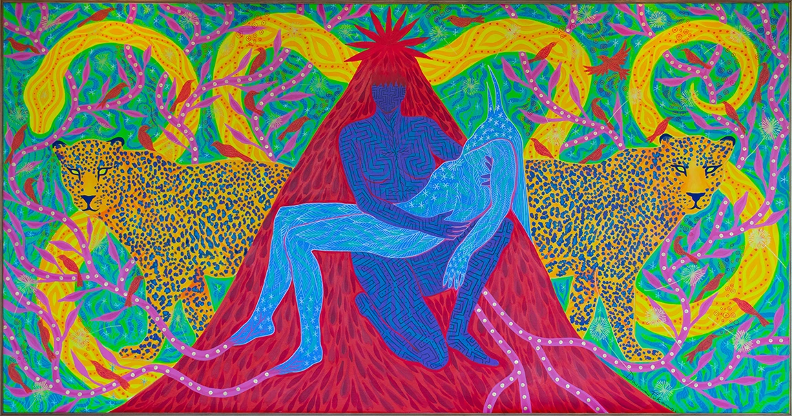 A queda do céu e a mãe de todas as lutas, de Daiara Tukano, 2022. (Foto: DCPP/Presidência da Re´pública)