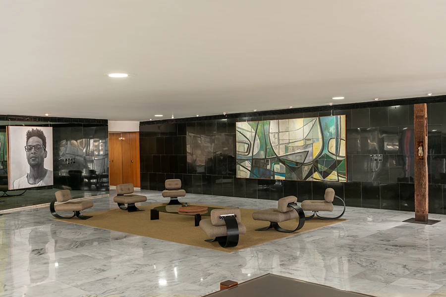 Ambientação do 2º andar do Palácio do Planalto. Primeiro ambiente.