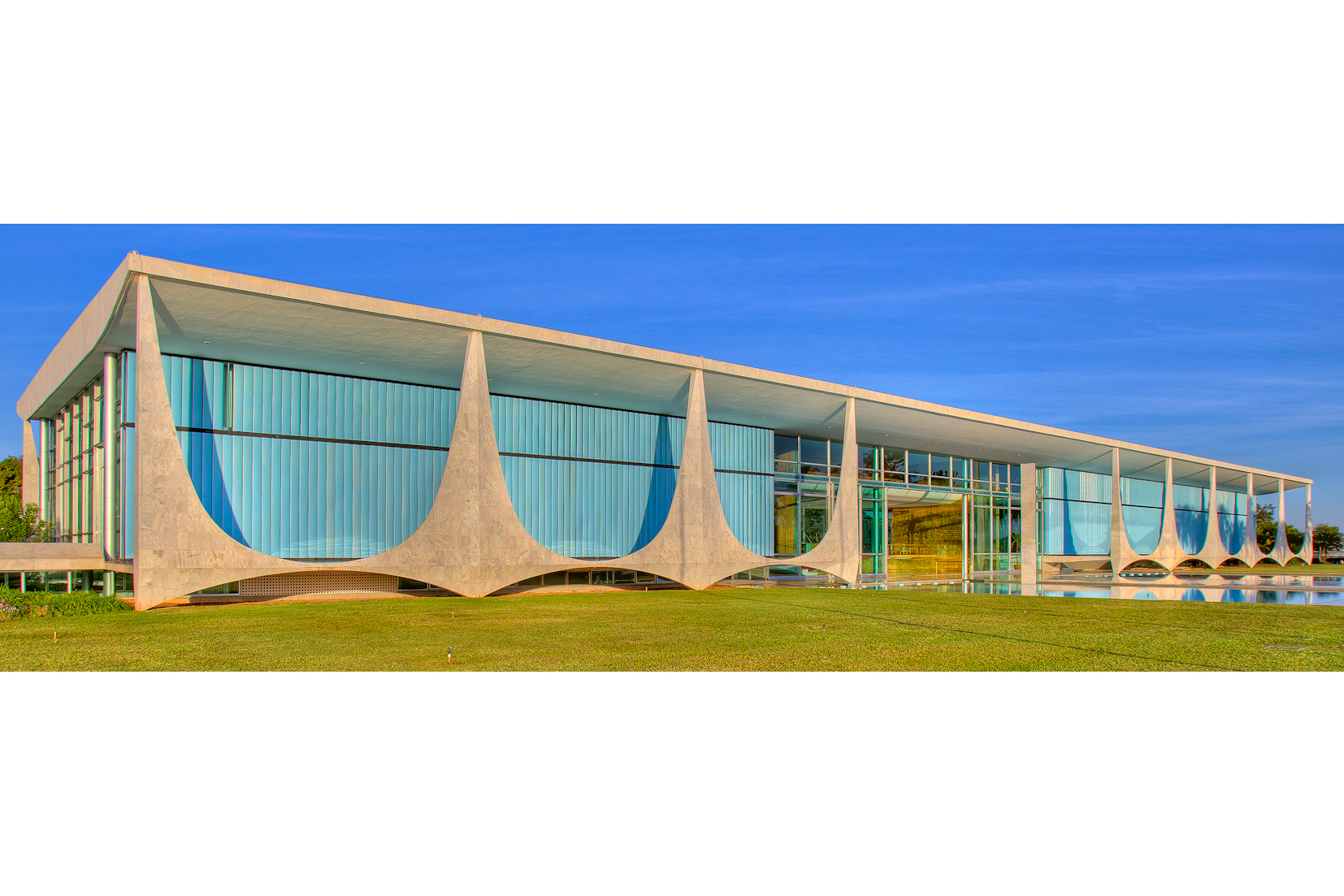 Fachada do Palácio da Alvorada