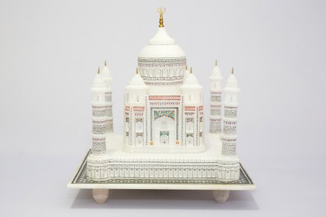 Maquete do templo Taj Mahal
