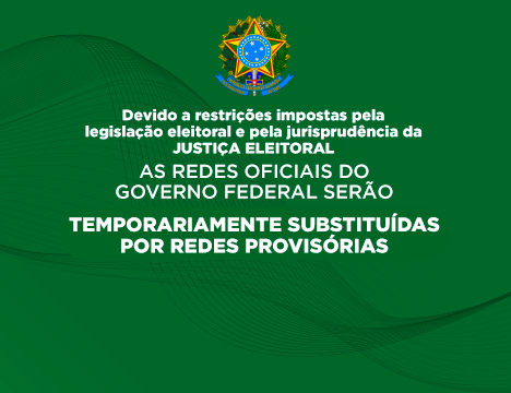 Redes sociais - contas provisórias para período eleitoral