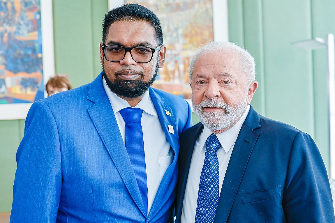 Chegada de Irfaan Ali (Guiana)