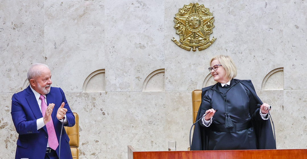 Presidente Lula e ministra Rosa Weber
