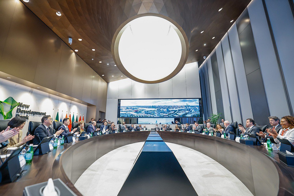 Reunião com a Presidência do Novo Banco de Desenvolvimento (NBD)