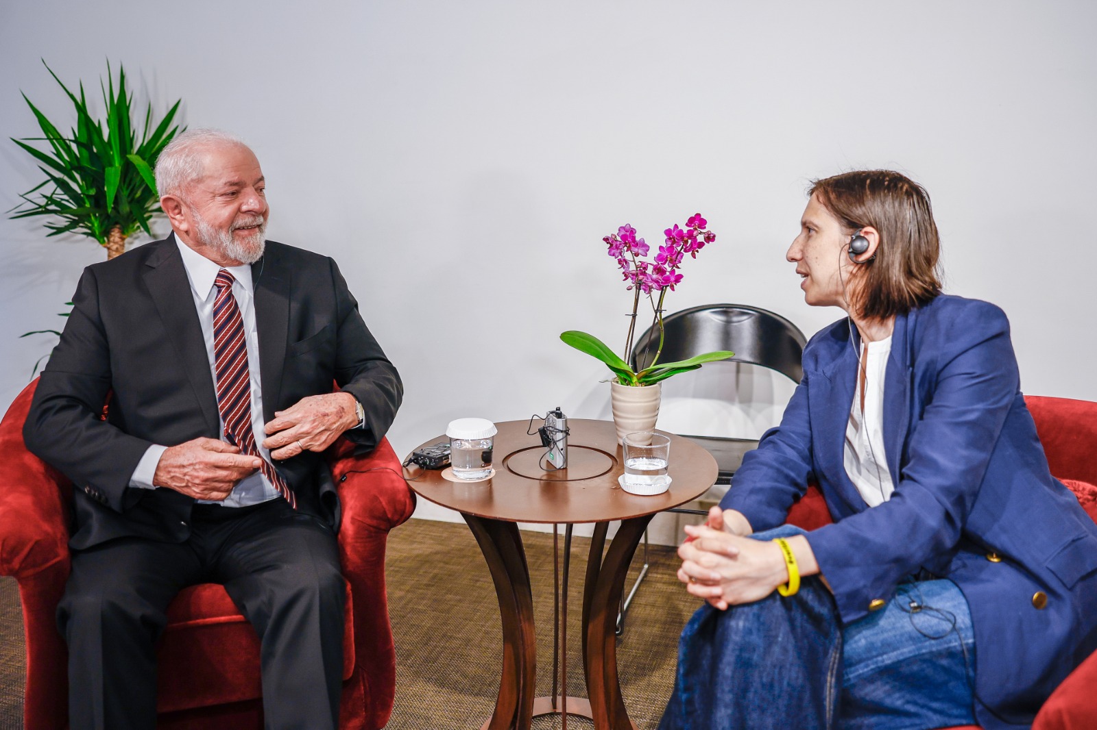Presidente Lula teve encontro uma das líderes da oposição na Itália, Elly Schlein