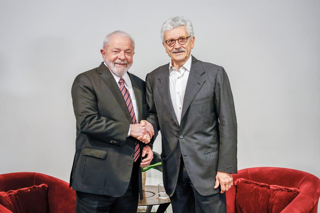 Presidente Lula teve encontro com o ex-primeiro-ministro italiano, Massimo D'Alema
