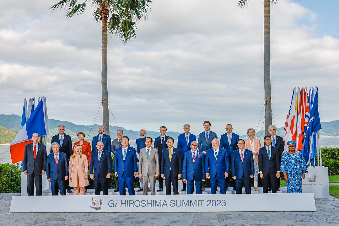Foto Oficial da Cúpula do G7