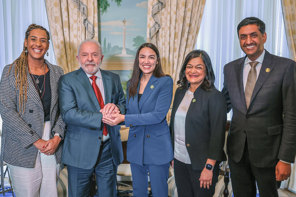 10.02.2023 - Encontro com deputados do Partido Democrata, em Washington (EUA)