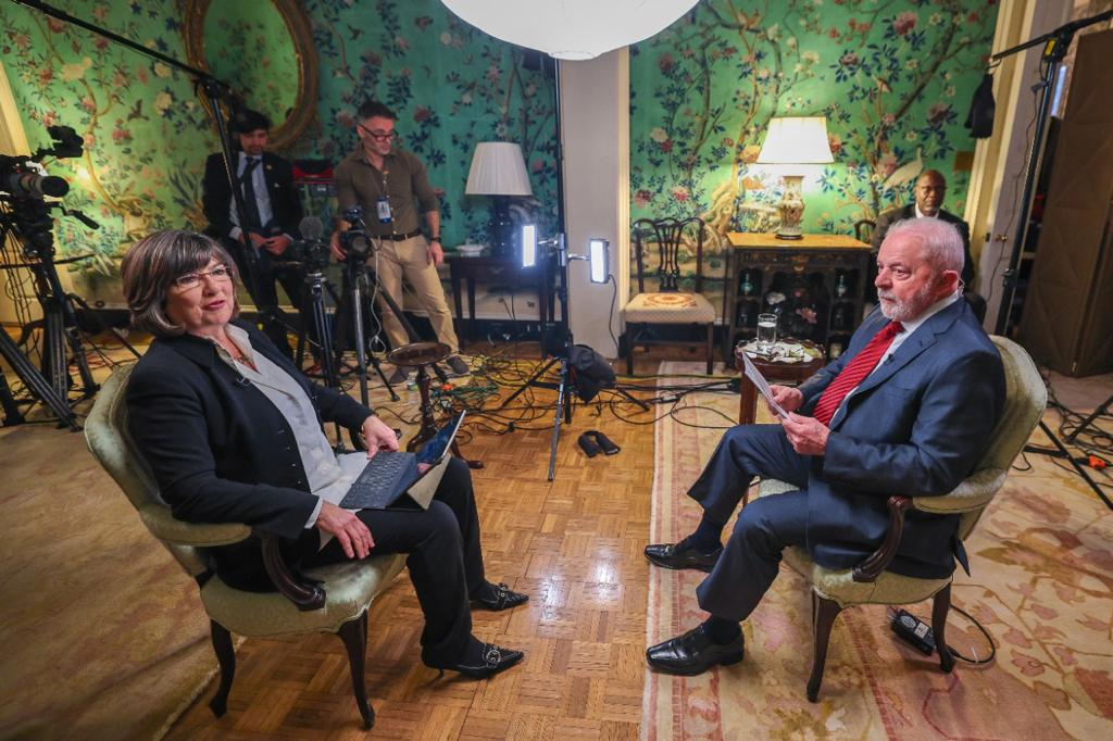 10.02.2023 - Entrevista à CNN Internacional, em Washington (EUA)
