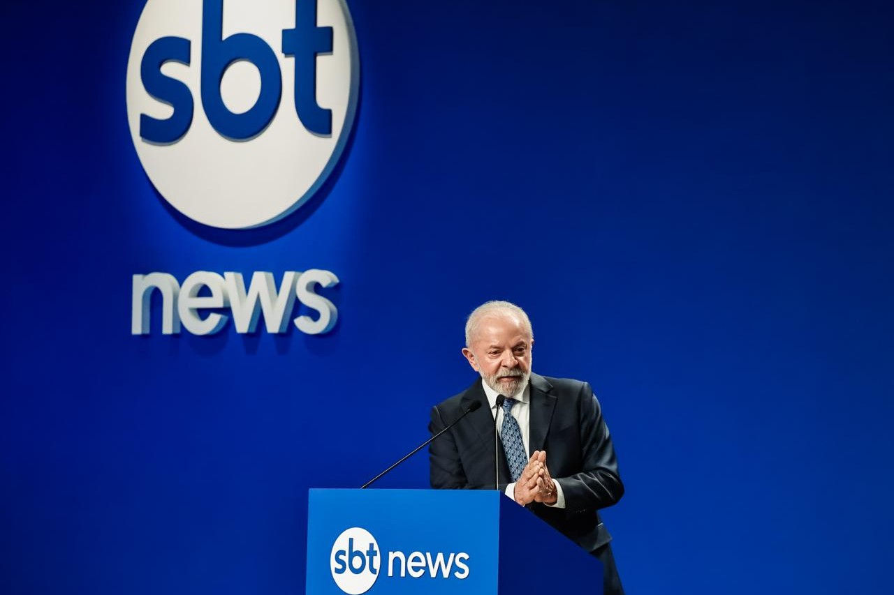 Presidente Lula destaca o papel do jornalismo na sociedade durante o lançamento do canal SBT News
