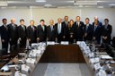 Presidente em exercício Alckmin e Grupo de Notáveis Japão