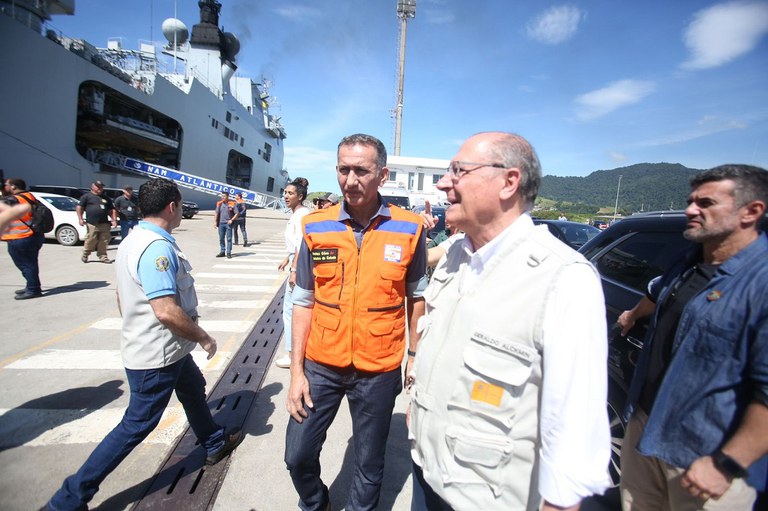 Alckmin visita São Sebastião
