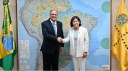 Vice-presidente Geraldo Alckmin e embaixadora Katherine Tai