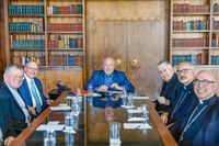 Lula recebe presidência da CNBB e núncio apostólico do Vaticano no Brasil