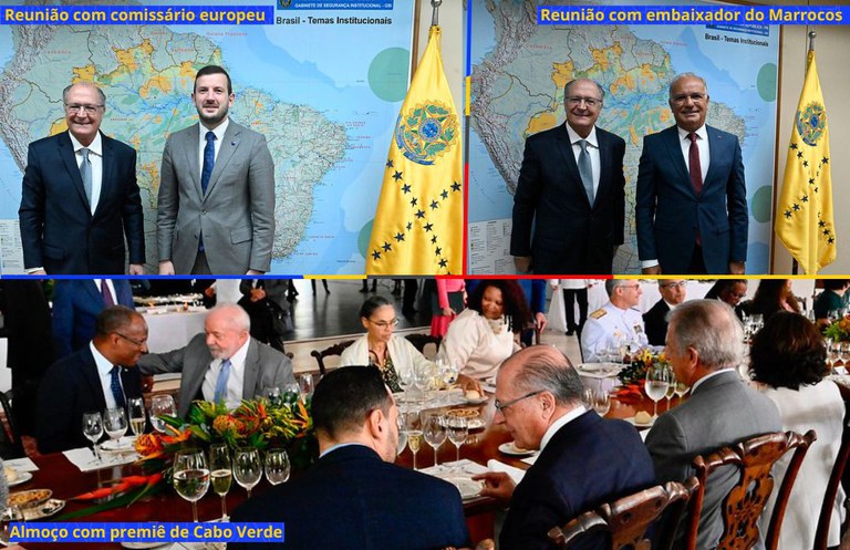 Vice-presidente Alckmin agendas internacionais