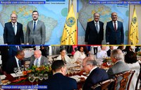 Vice-presidente cumpre diversificada agenda internacional com autoridades e representantes de Cabo Verde, União Europeia, Marrocos e Argentina