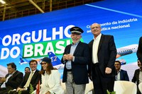 Alckmin: ‘Nas asas da Embraer, vão voar os melhores sonhos de um país inovador e industrializado’