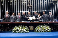 Congresso promulga Mercosul-UE. Vitória da cooperação, do diálogo e do multilateralismo, celebra Alckmin