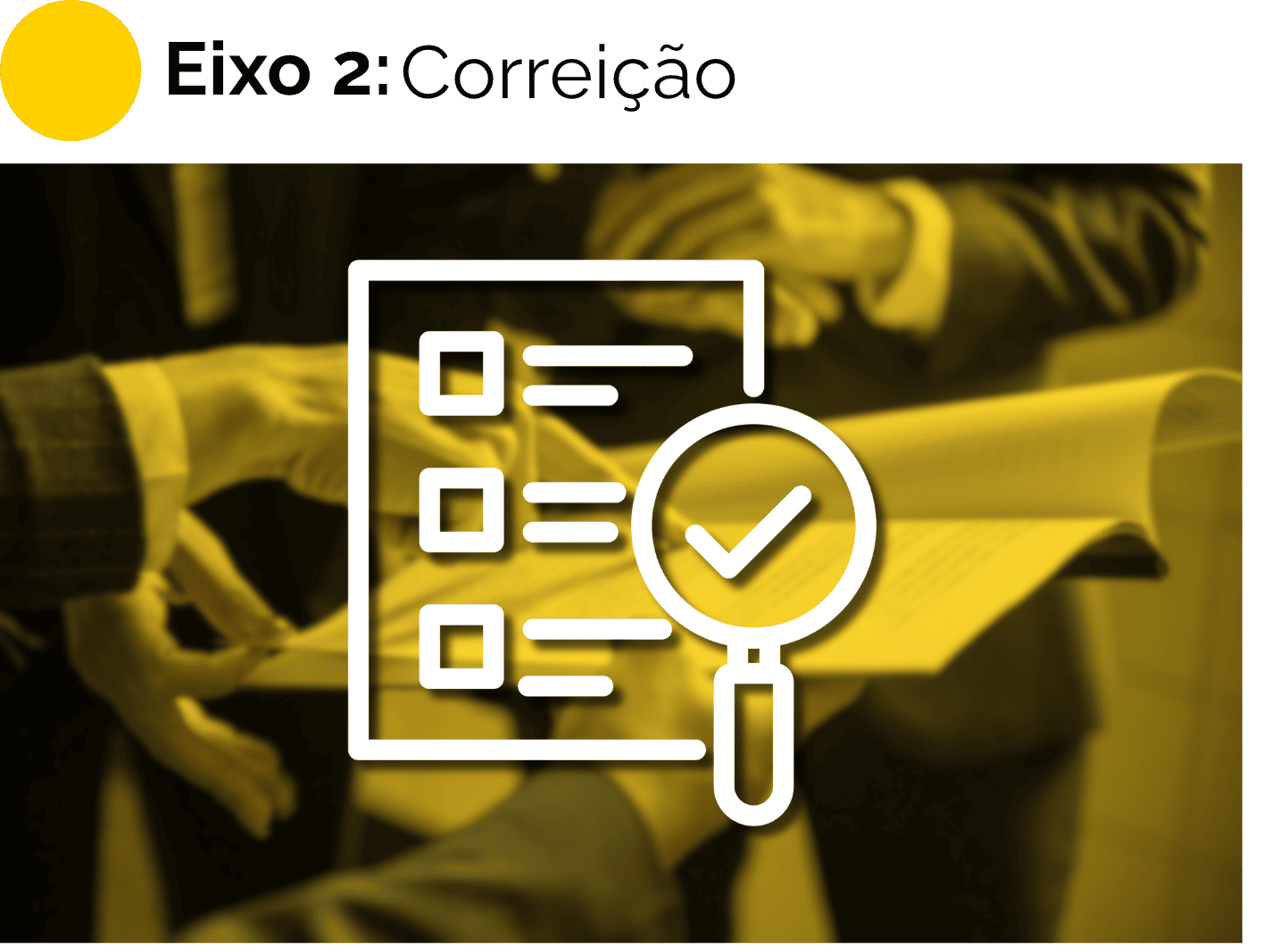 Eixo 2 Correição