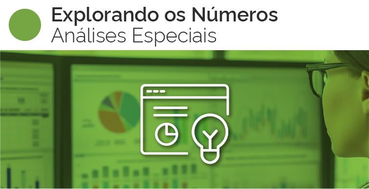 Imagem ilustrativo com texto que diz "Explorando os Números"