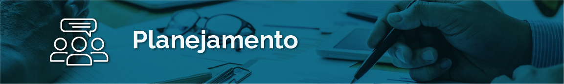 Imagem ilustrativa com a palavra Planejamento