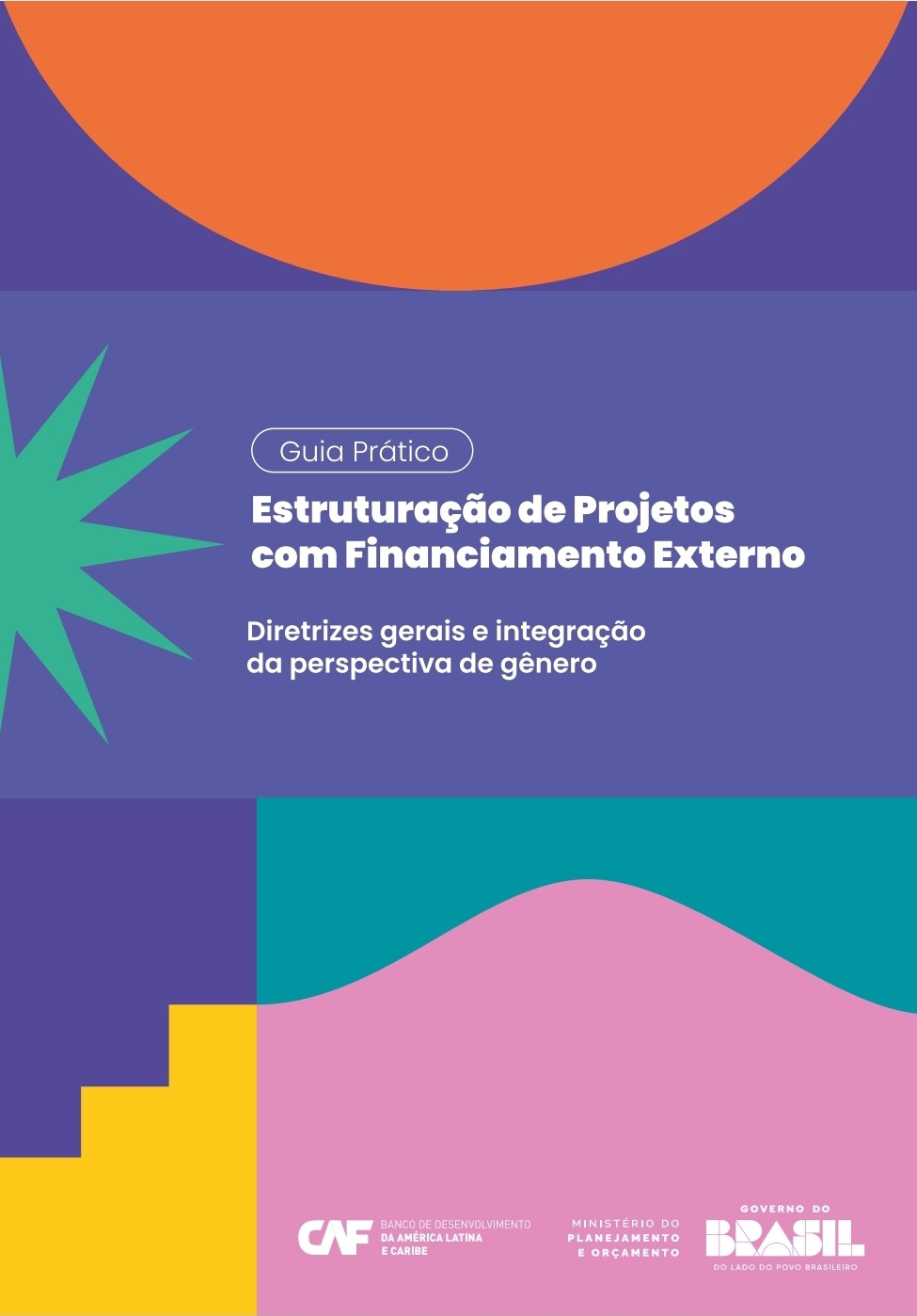 Capa ilustrativa Guia Prático para projetos com Financiamento externo