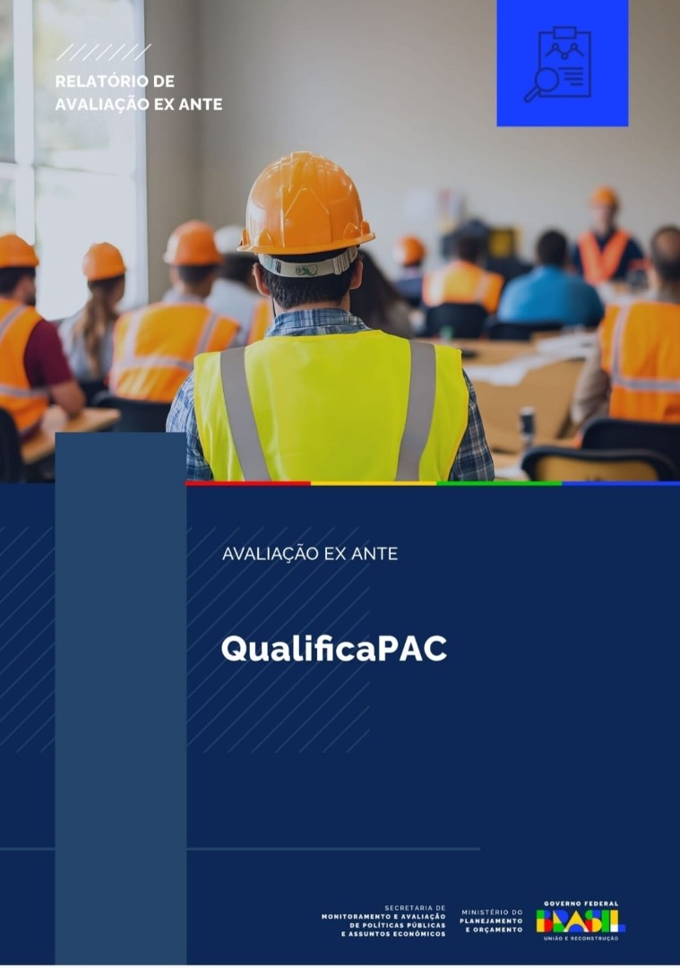 Capa do relatório Qualifica PAC