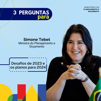 Simone Tebet fala sobre desafios de 2023 e os planos para 2024
