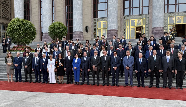 Delegação brasileira na China