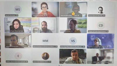 Primeira Reunião foi realizada virtualmente