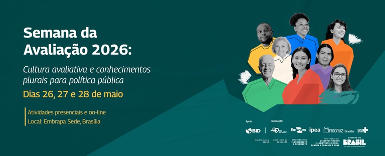 Inscrições abertas para a Semana da Avaliação 2026