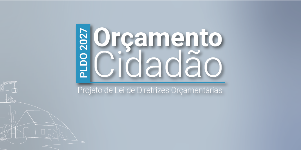 Imagem com inscrição Orçamento Cidadão direciona ao documento