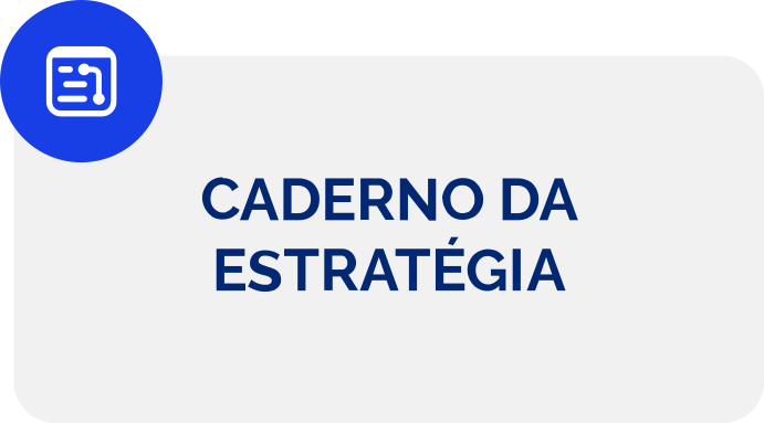 imagem escrito caderno da estratégia