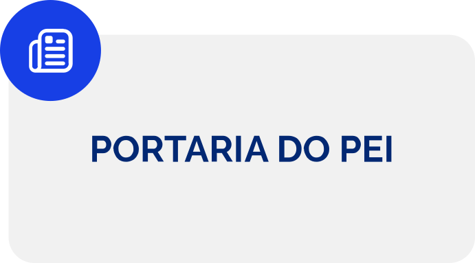 imagem escrita portaria do pei