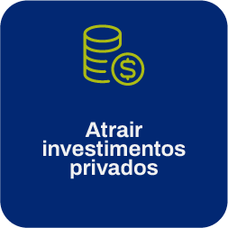 banner escrito atrair investimentos privados, um dos beneficios do programa